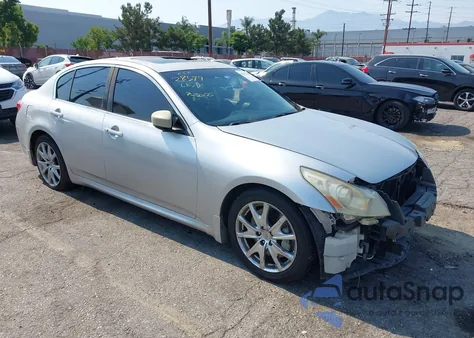 2010 Infiniti G37 Journey from USA, damaged, VIN JN1CV6AP4AM200423